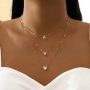 Sablino™ | Timeless Hearts Necklace