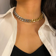 Sablino™ |Radiant Alloy Cuban Necklace