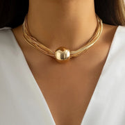 Sablino™ |Radiant Alloy Cuban Necklace