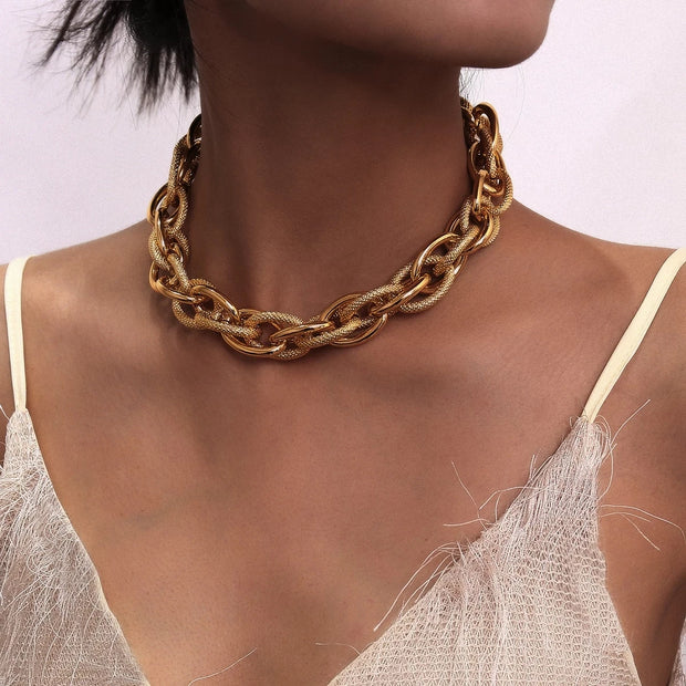 Sablino™ |Radiant Alloy Cuban Necklace