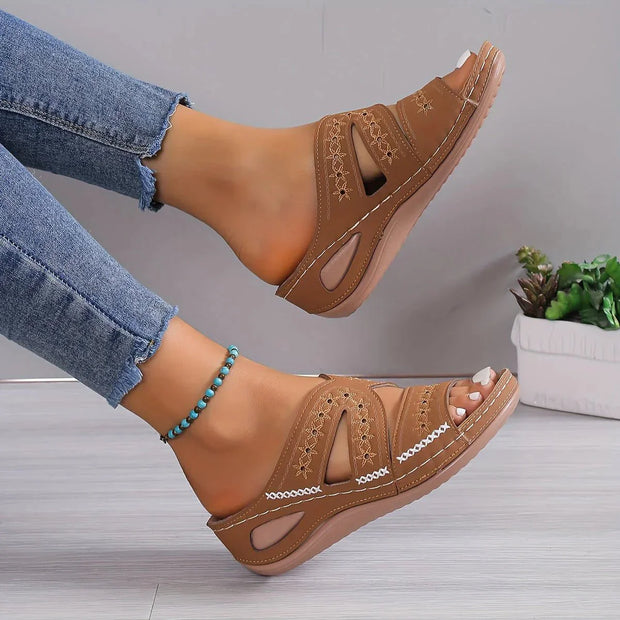 Orthopedische sandalen met antislipzool