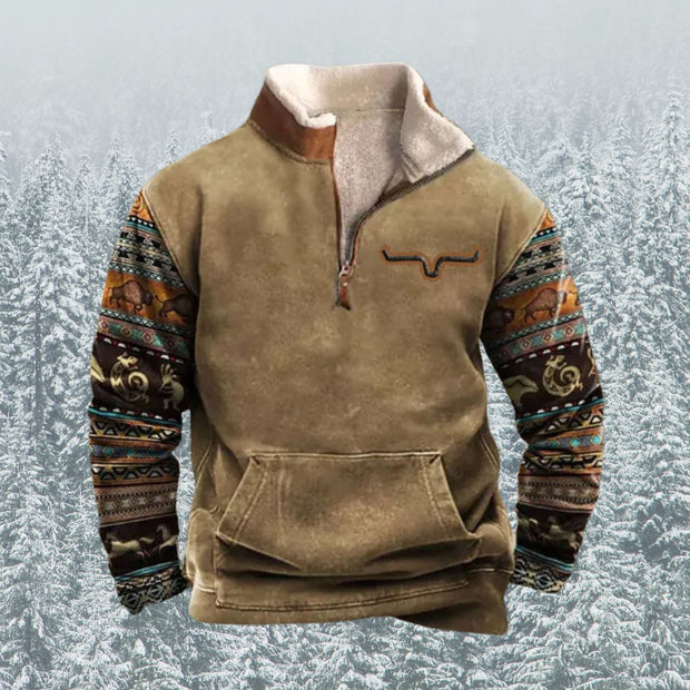 Peaks® | Comfy Halve Zip-Up Trui