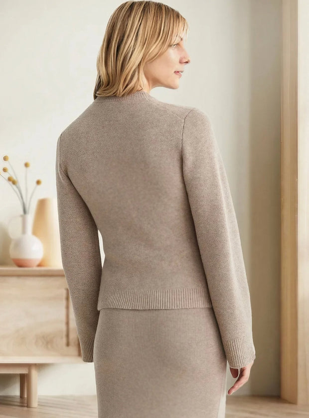 Sofia™ | Cardigan met Knoopsluiting en Elegante Snit