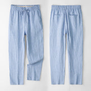 Soleto - Linnen Tailored Fit Chino's