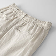 Soleto - Linnen Tailored Fit Chino's
