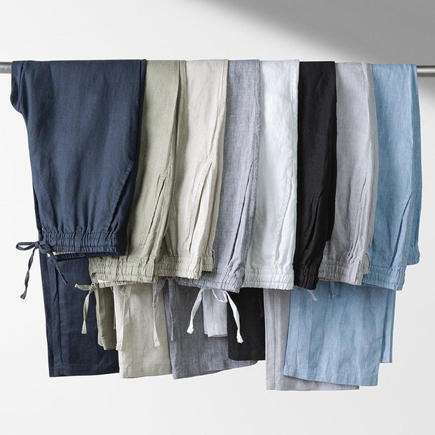 Soleto - Linnen Tailored Fit Chino's