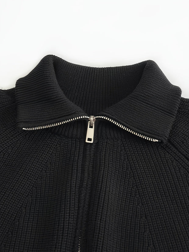 Zipper heren sweater