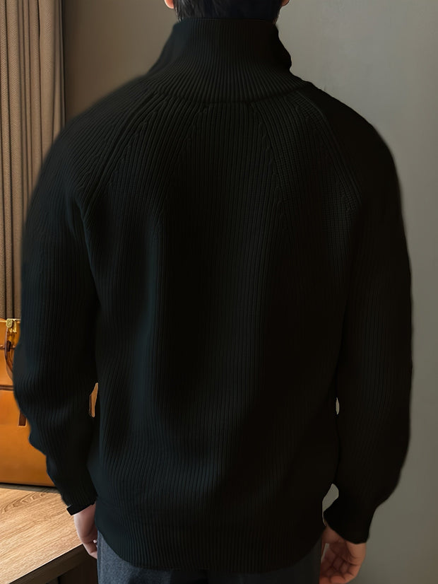 Zipper heren sweater