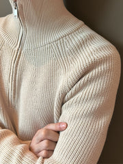 Zipper heren sweater